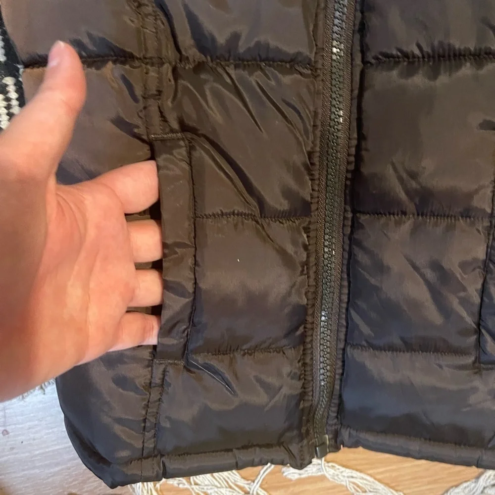 Old Navy Brown Puffer Vest